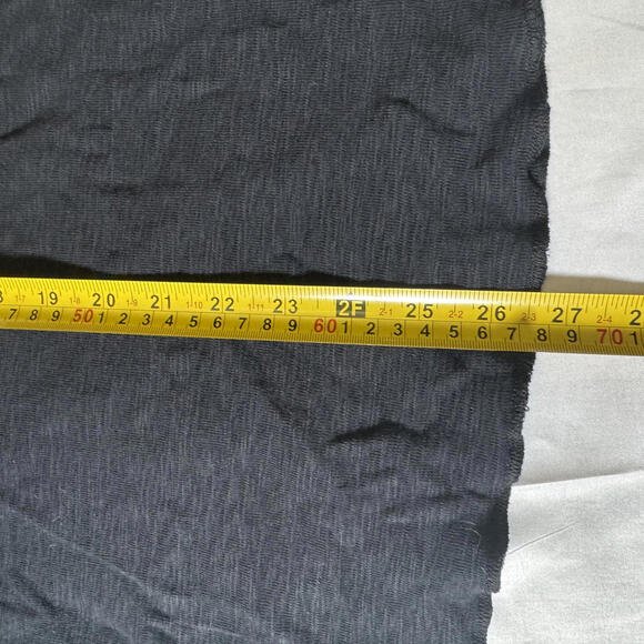 Wings + Horns Slub Cotton Henley Made in Canada Black Medium - Picture 7 of 7